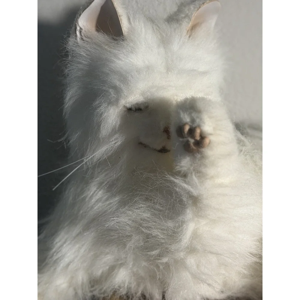 VINTAGE 2009 FurReal Friends Lulu My Cuddlin Kitty Cat White Hasbro - Video!